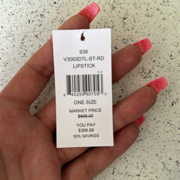 Valentino red purse like new worn twice authentic have receipt - Picture 14 of 14